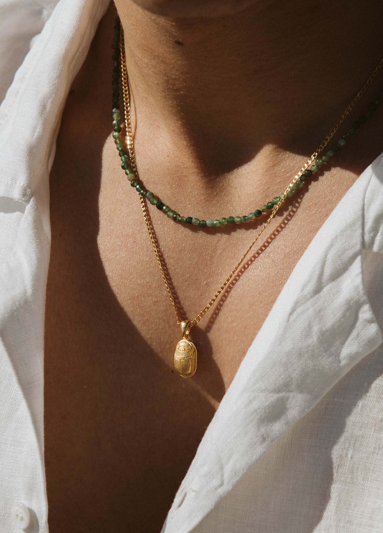 Agate choker