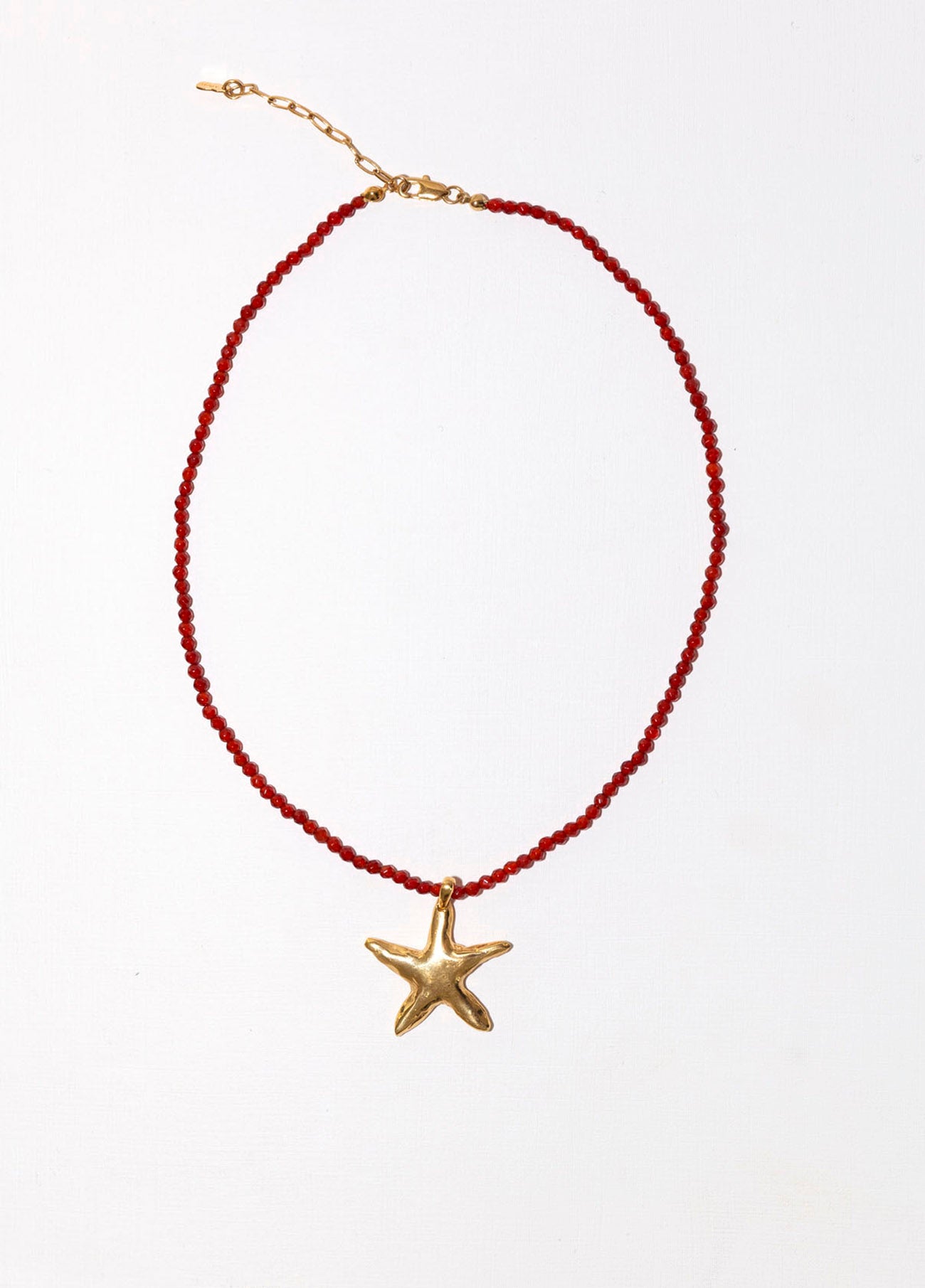 Collar Asterina Garnet