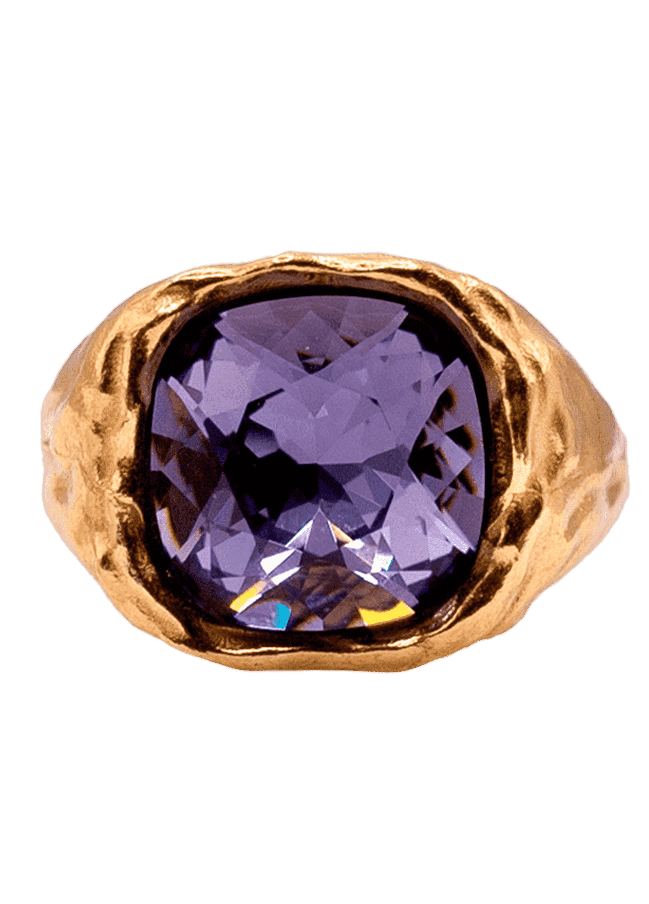 Amalfi Lilac Ring Solid Gold