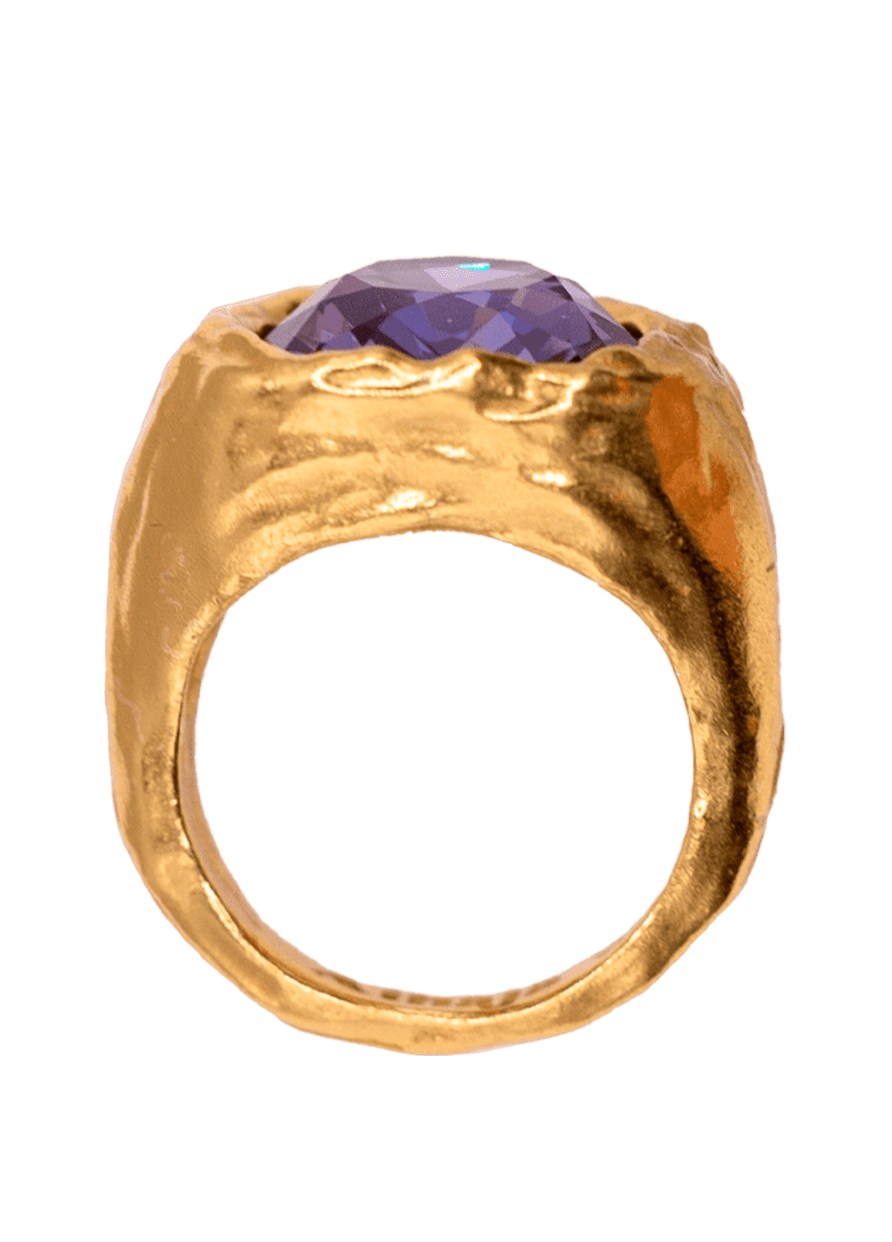 Amalfi Lilac Ring Solid Gold