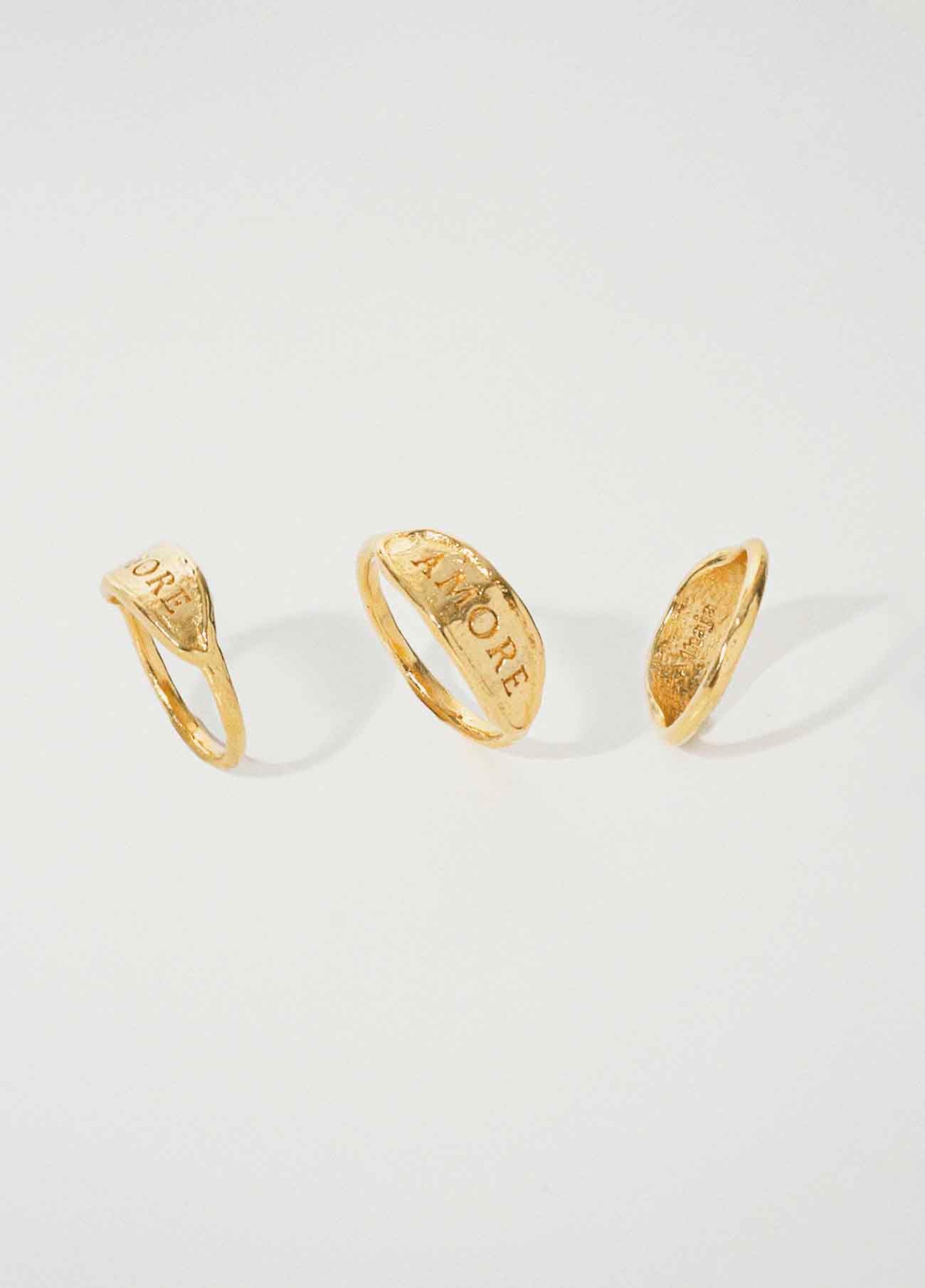 Amore Ring Solid Gold