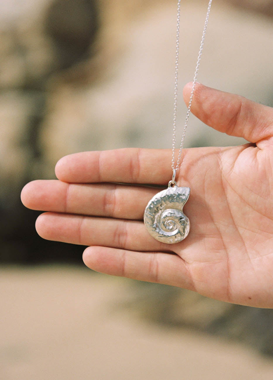 Collar Caracola Plata