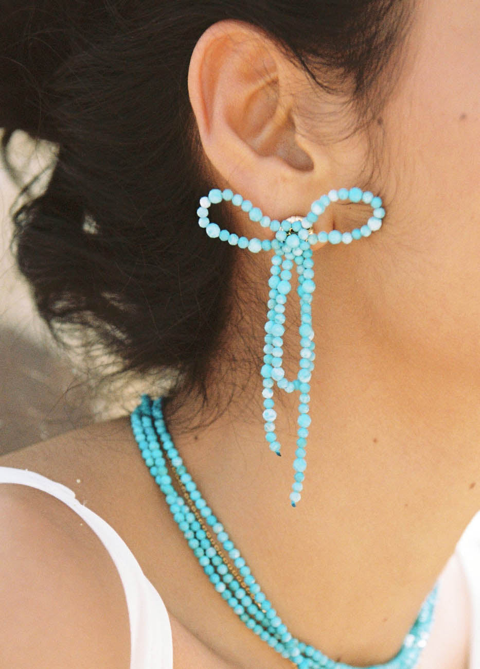 Pendientes Isis Turquesa