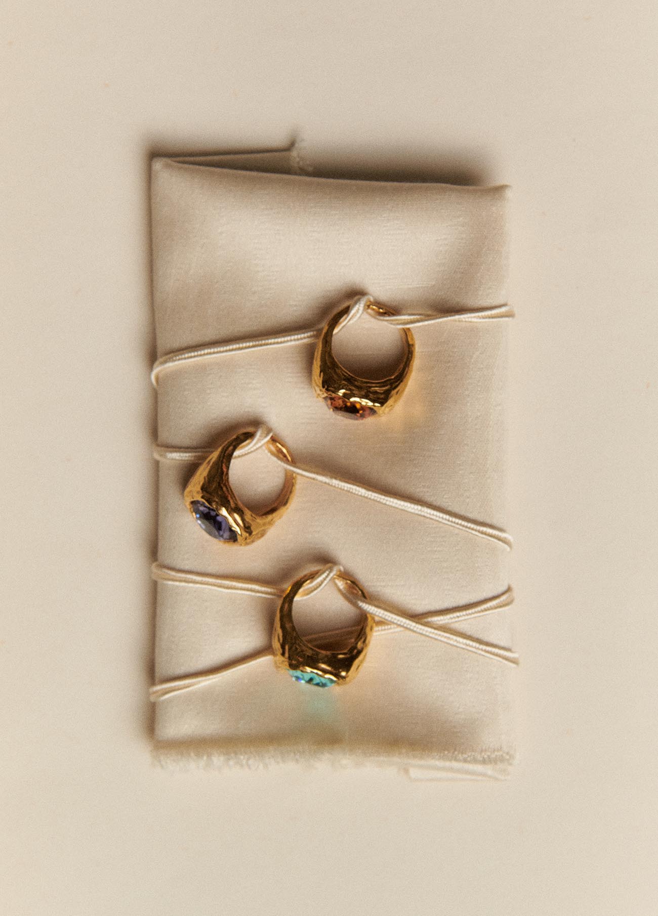 Anillo Amalfi Caramelo