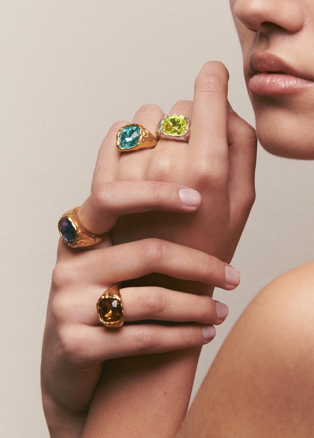 Anillo Amalfi Turquesa