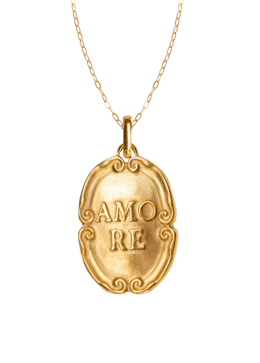 Amore Necklace with Mare Gold Chain