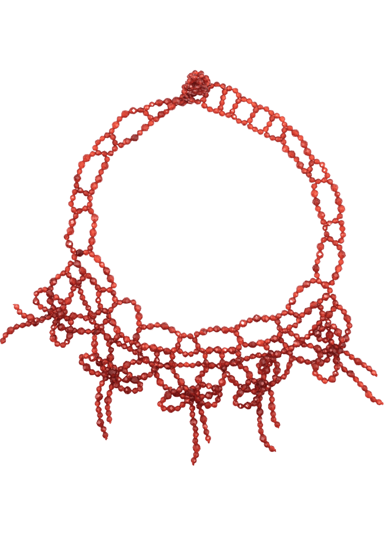 Isis Garnet Necklace