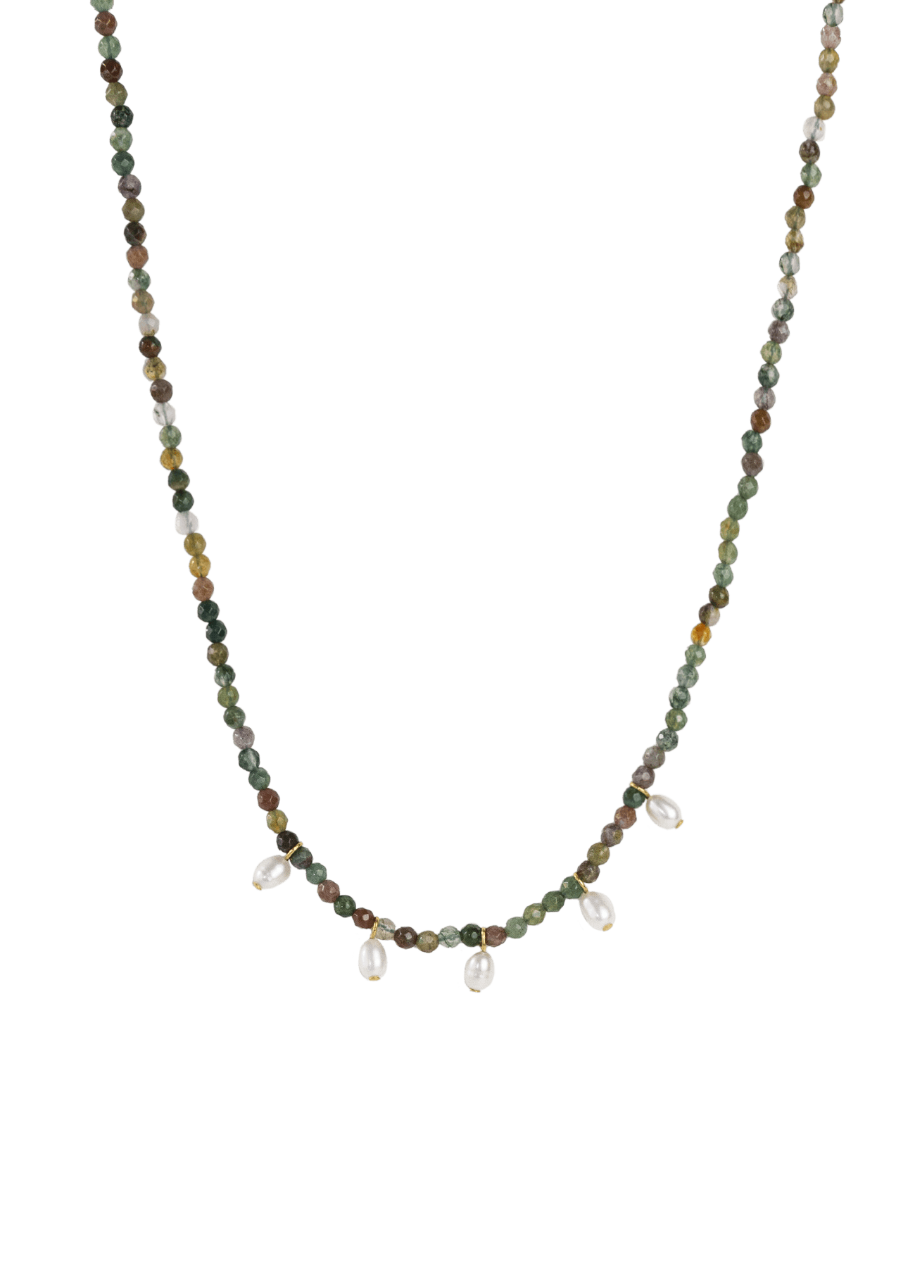 Pearly Agata Choker
