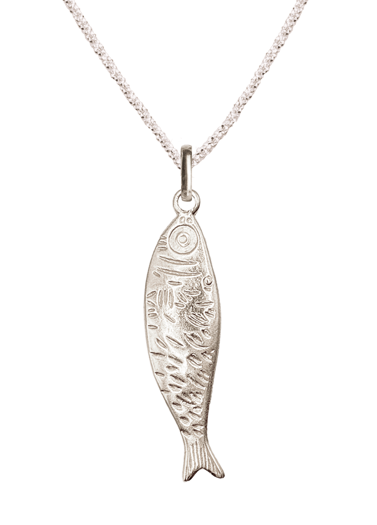 Collar Sardina Cairo Plata