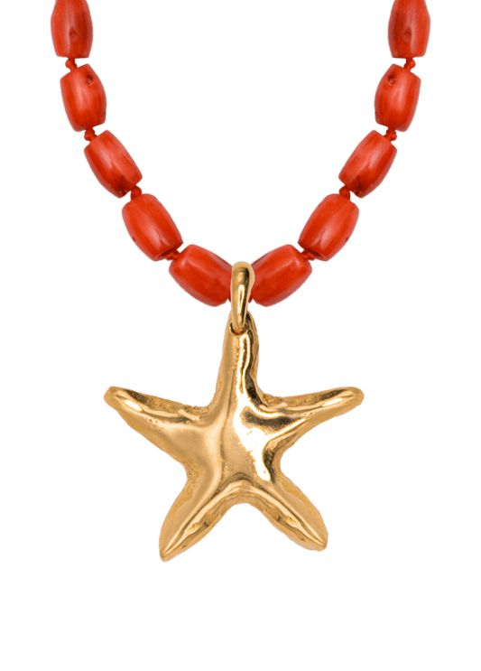 Collar Asterina Corallien