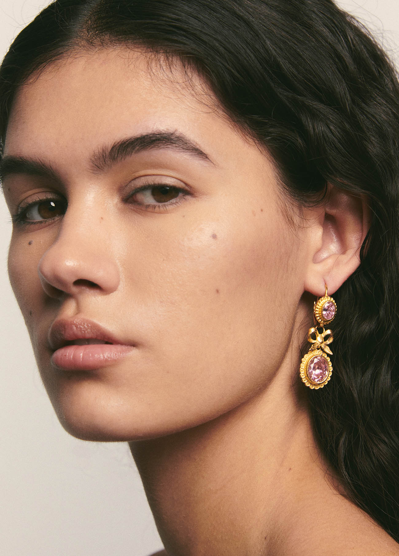 Elizabethan Pink Earrings