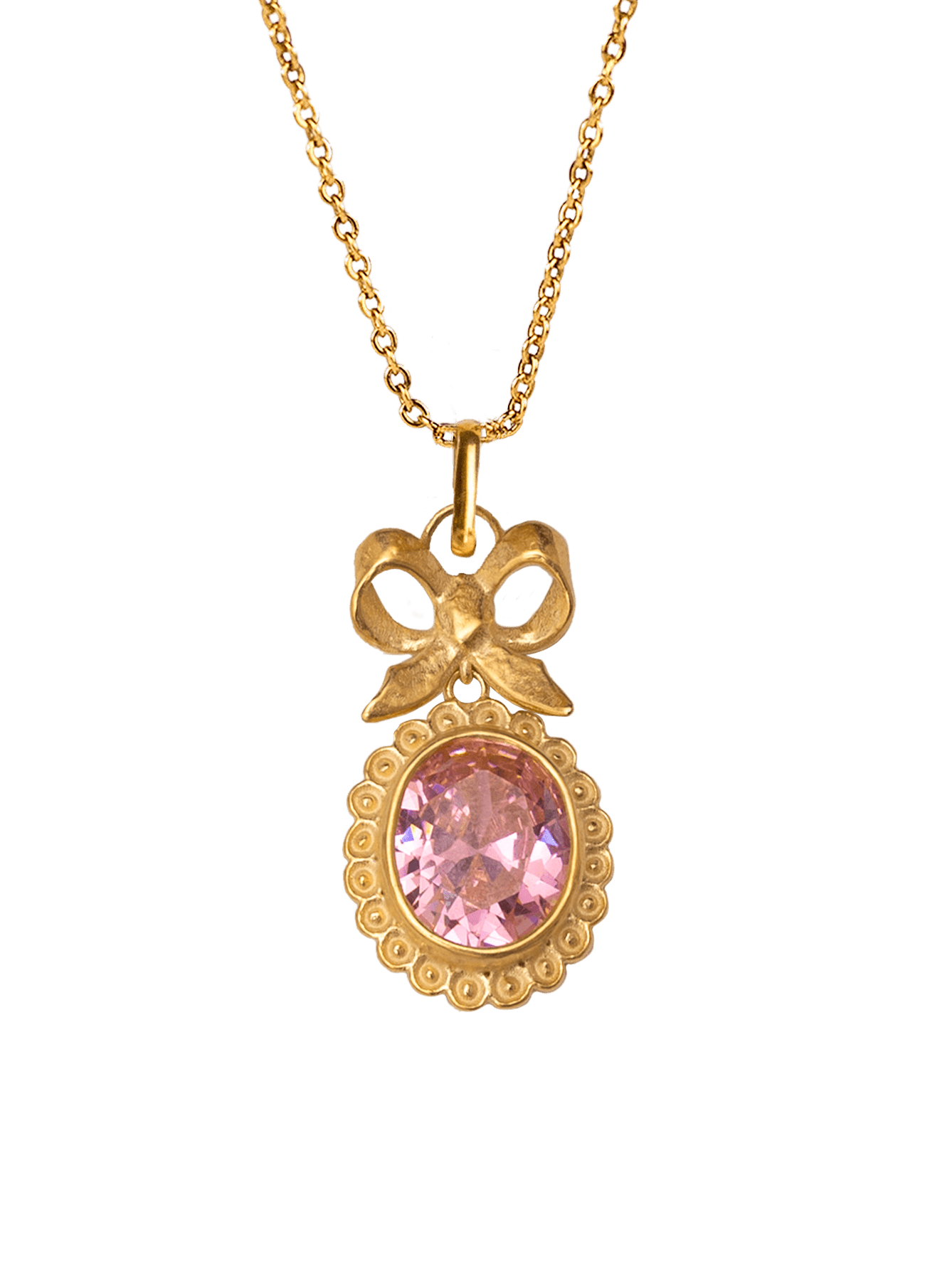 Pink Elizabethan Necklace – Alhaja Cult Store