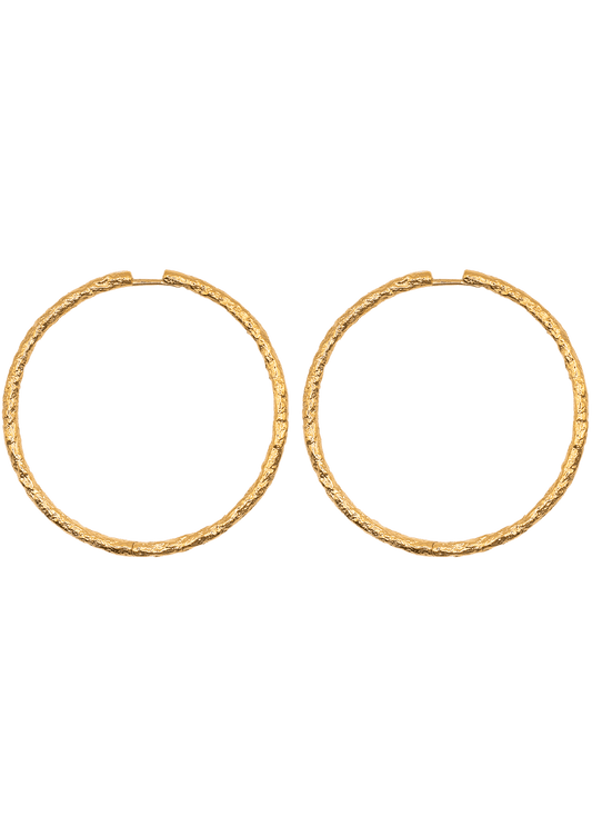 Flamenco Gold Hoops XL