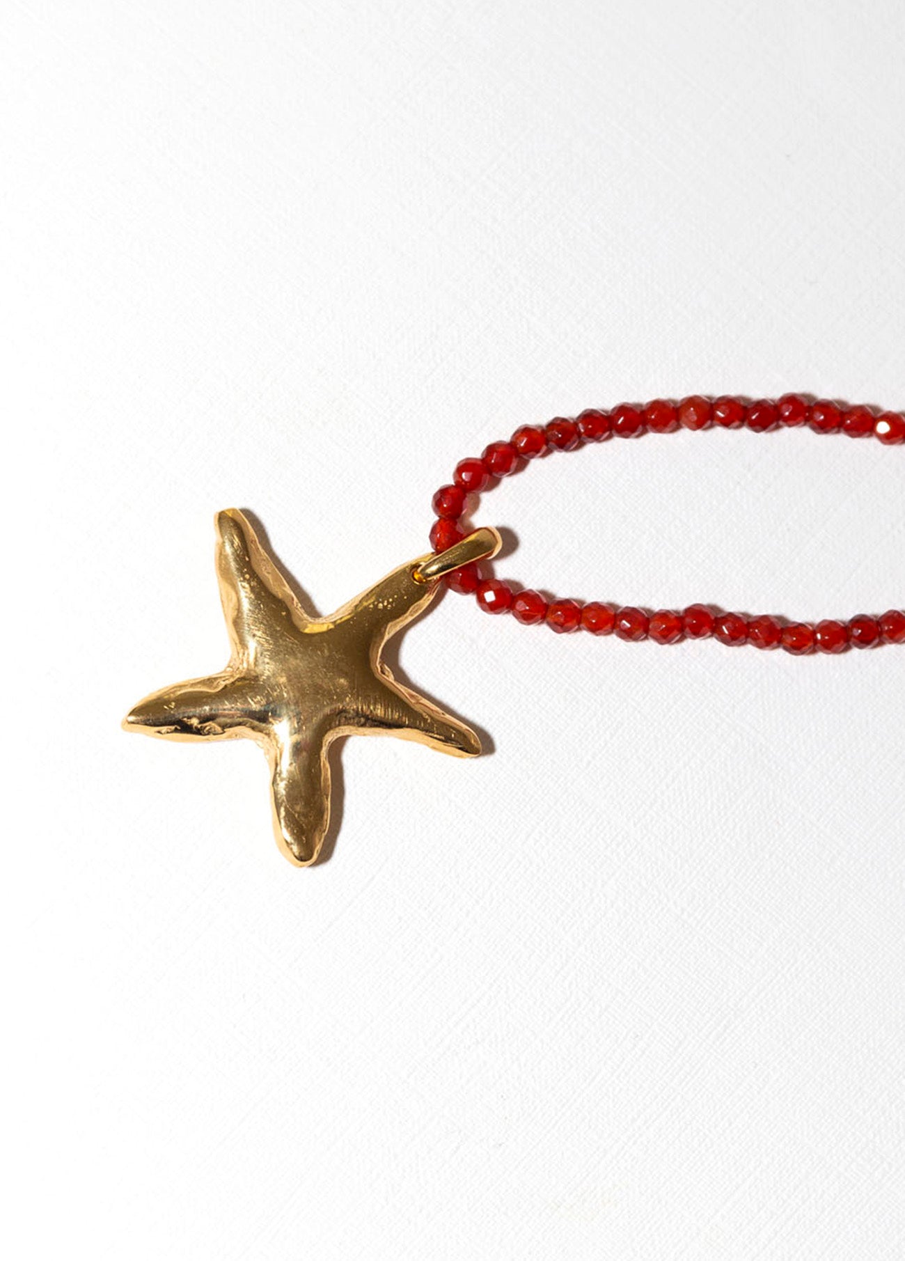 Collar Asterina Garnet