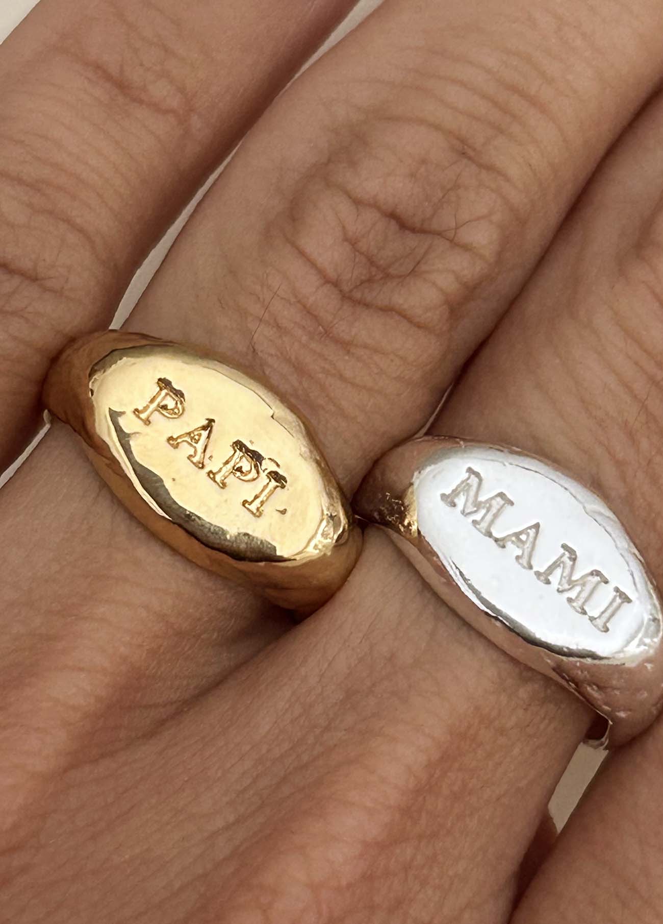Anillo Sello Papi Oro