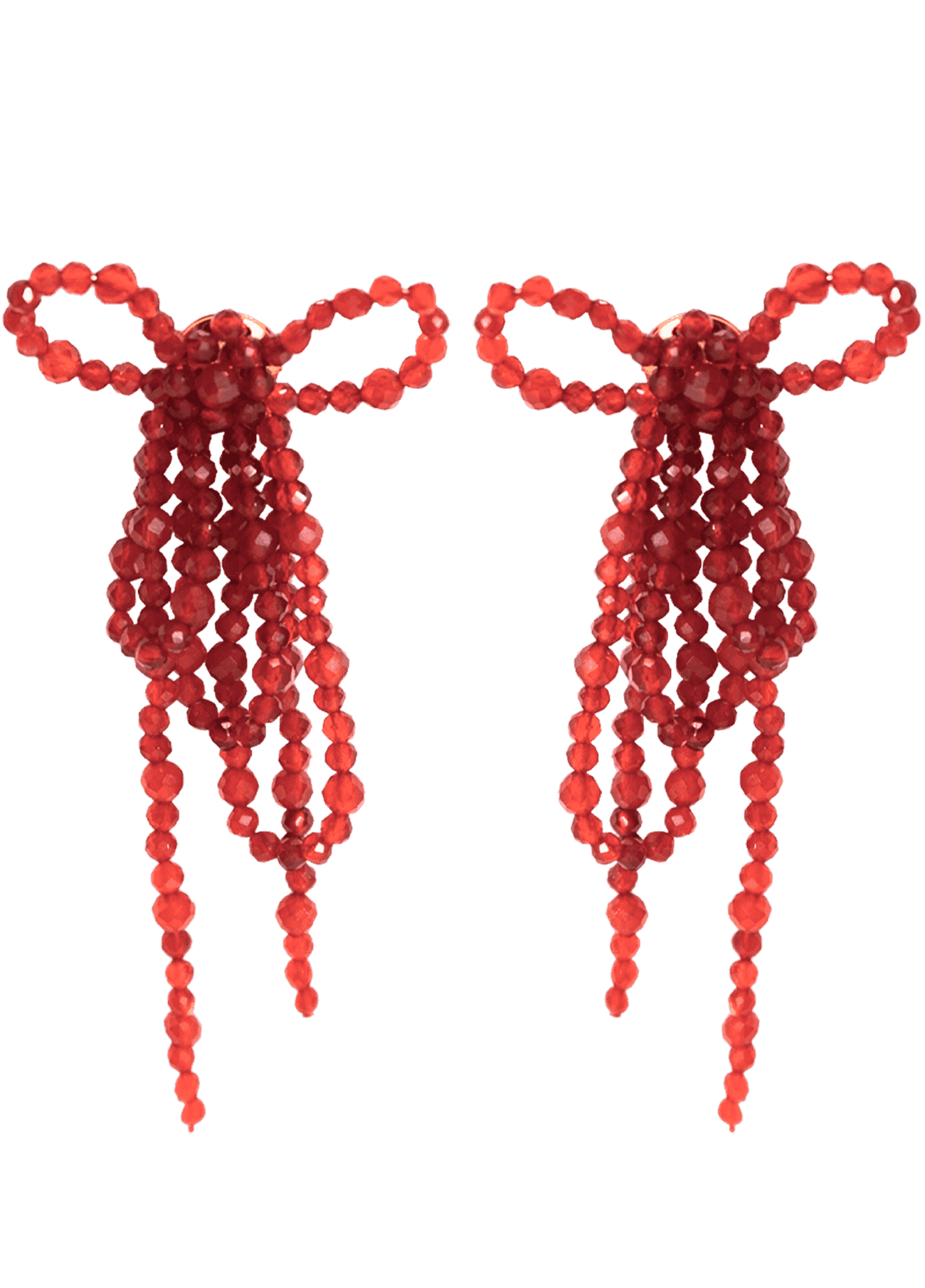 Isis Garnet Earrings