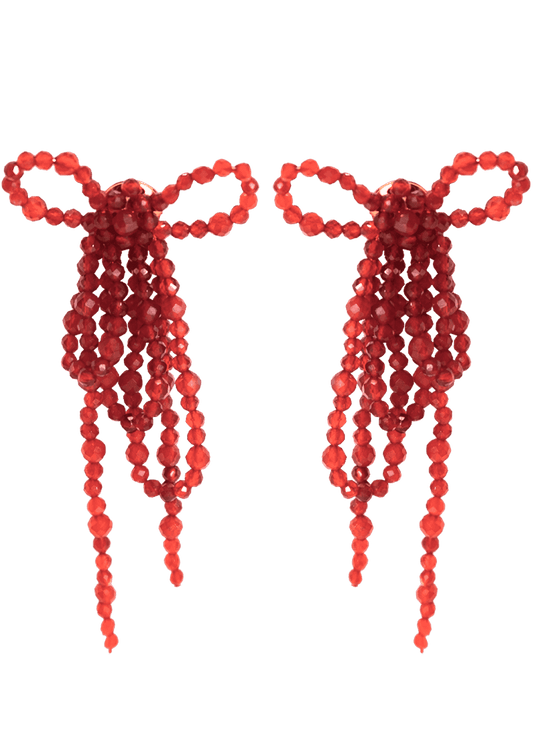 Pendientes Isis Garnet