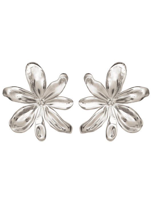 Jasmine Silver Earrings