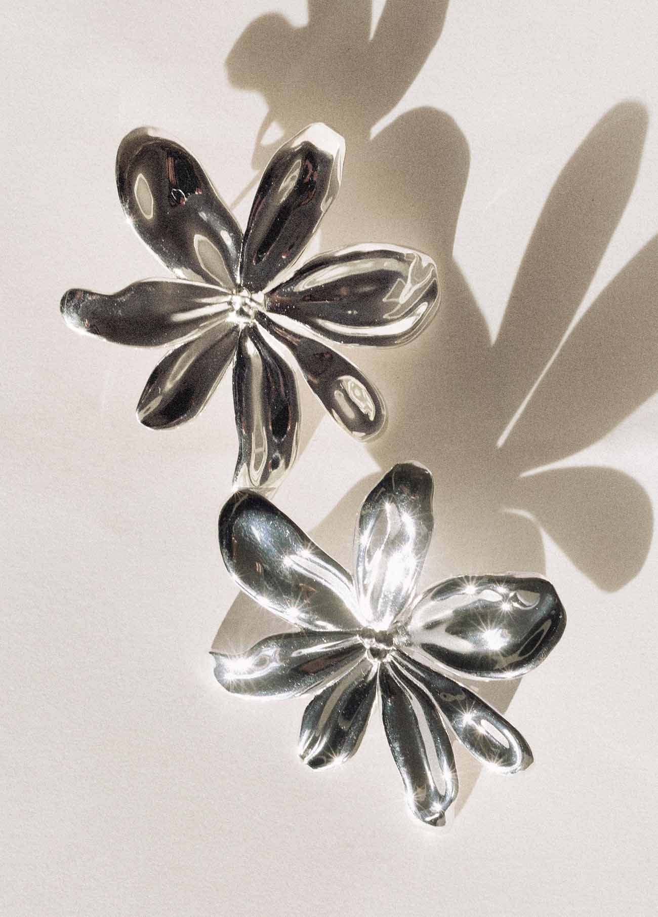 Jasmine Silver Earrings