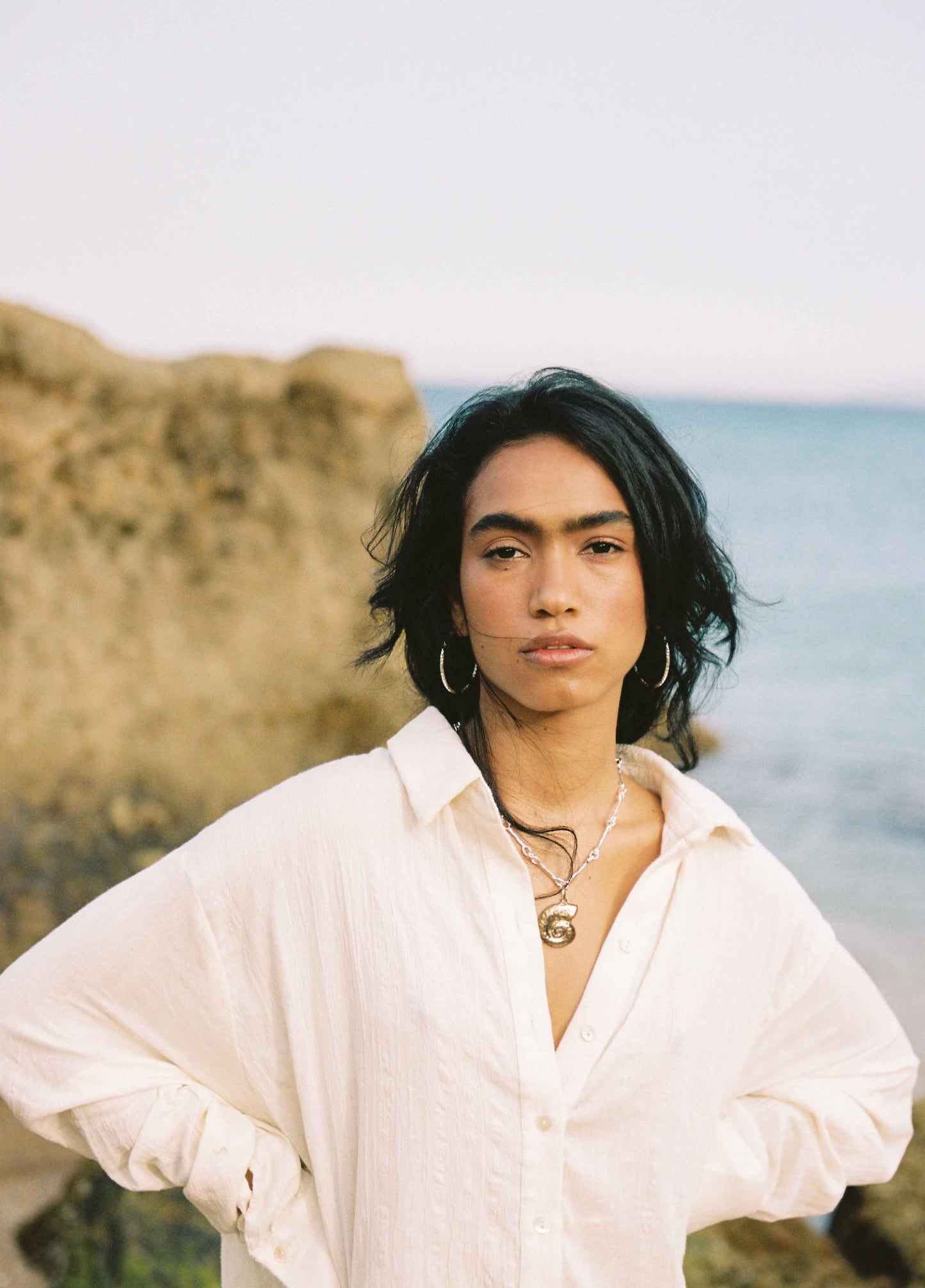 Oceania Silver Necklace