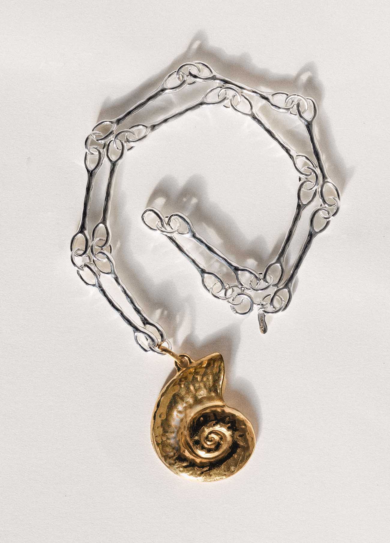Oceania Silver Necklace