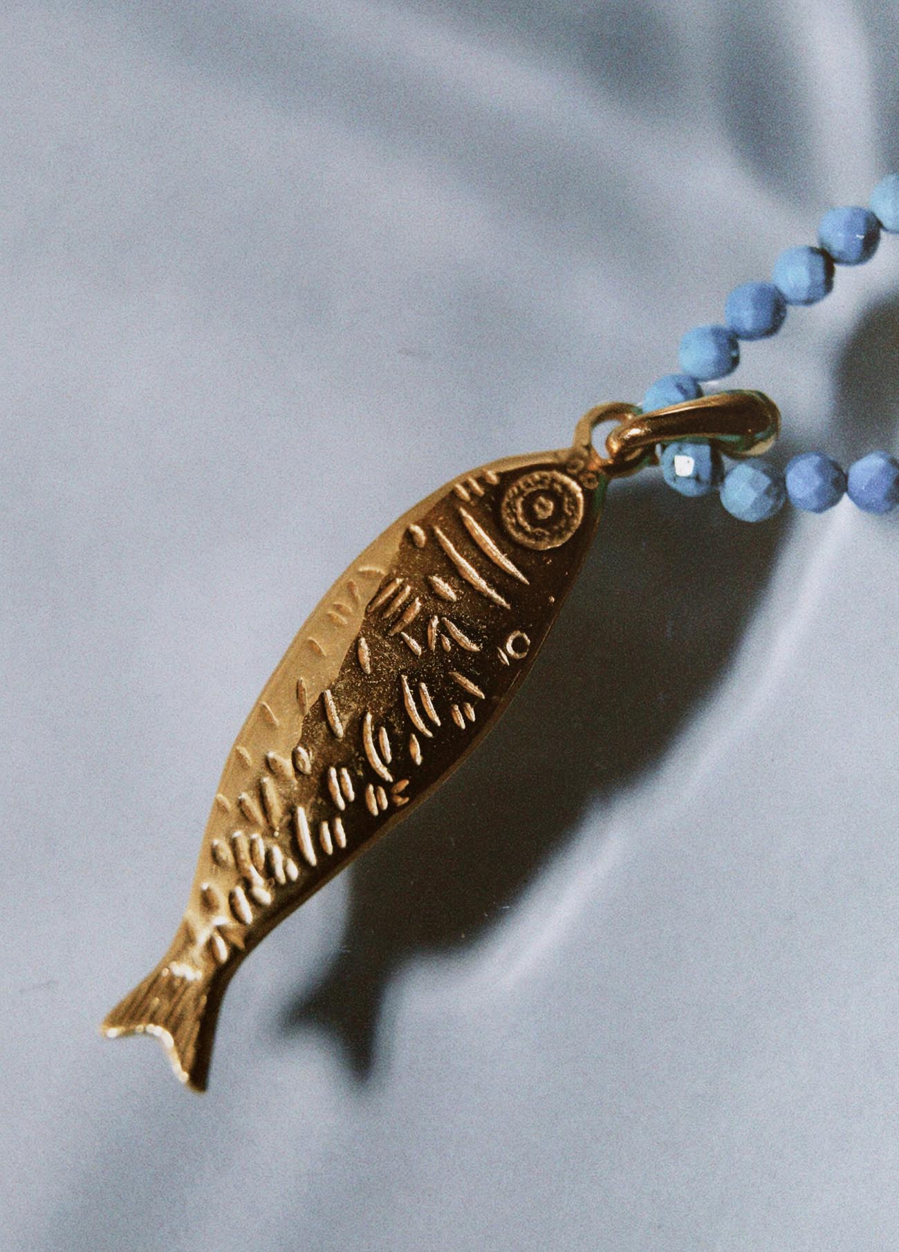 Collar Sardina Turquesa