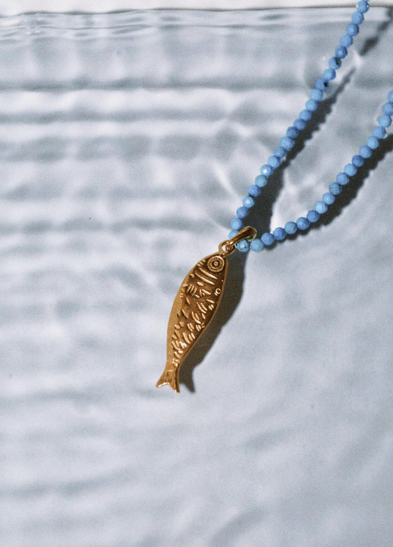 Colgante Sardina Oro