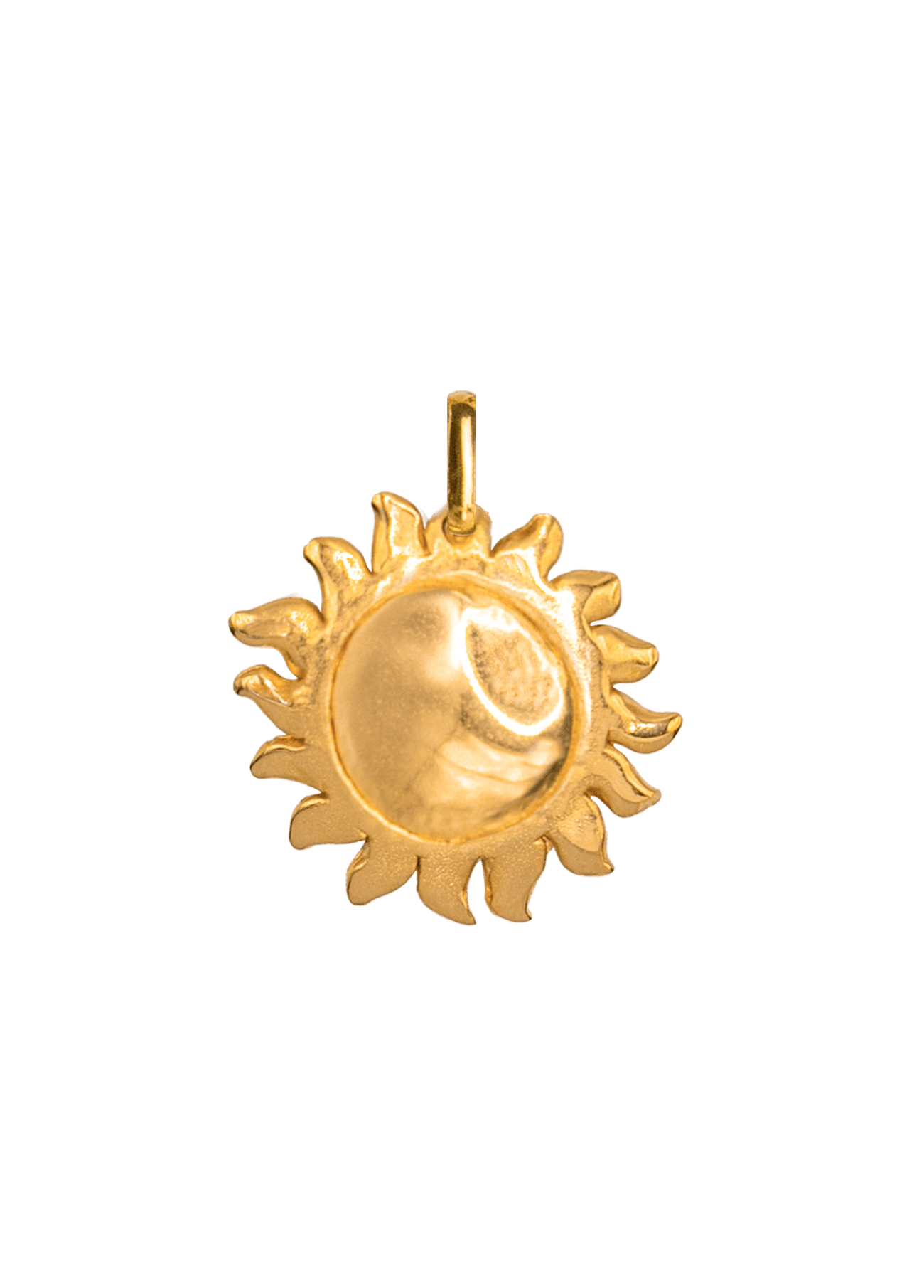 Golden sun charm