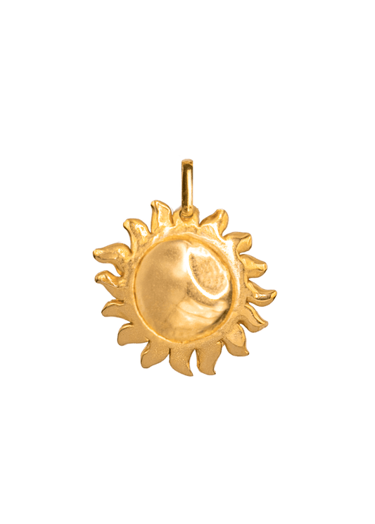 Golden sun charm