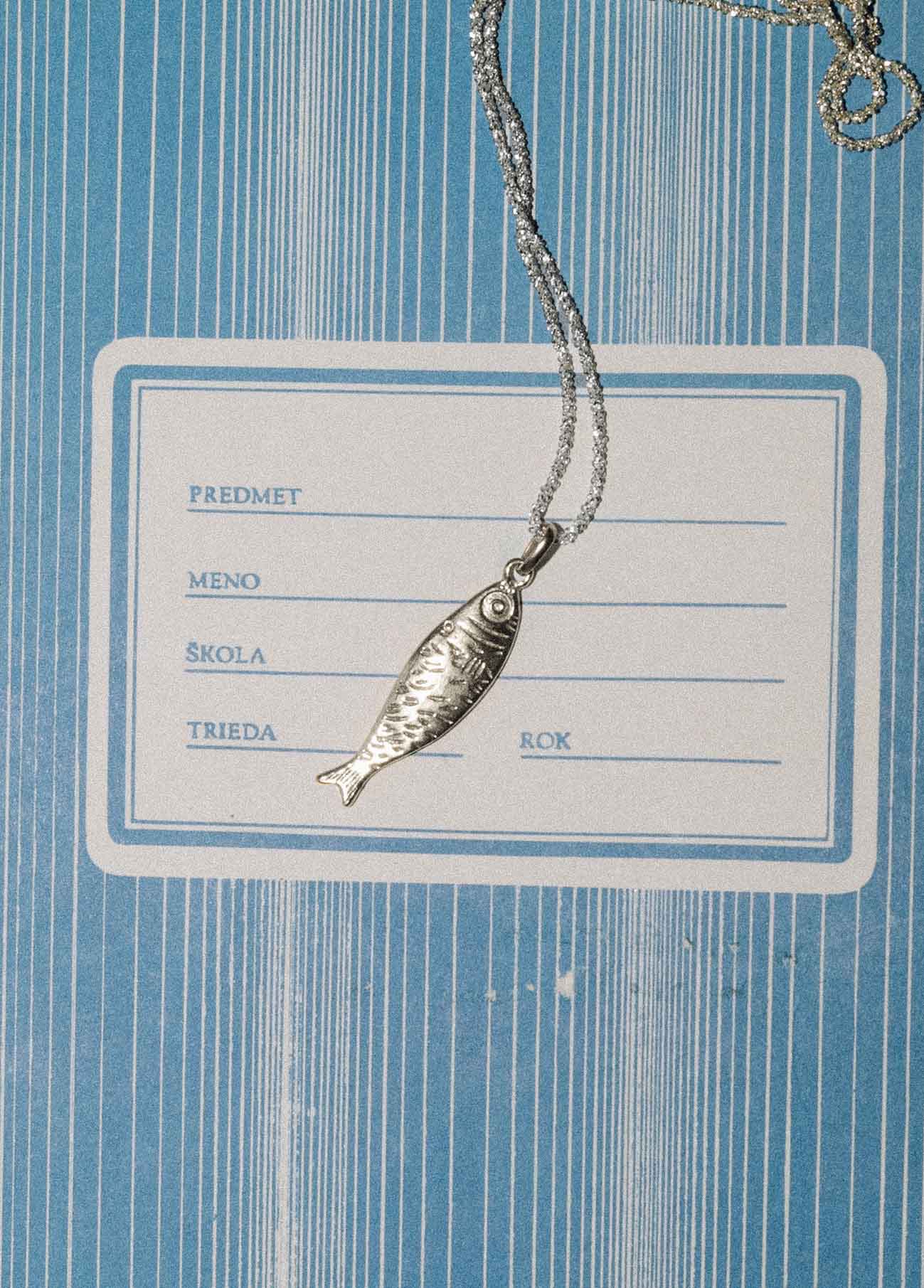 Collar Sardina Cairo Plata