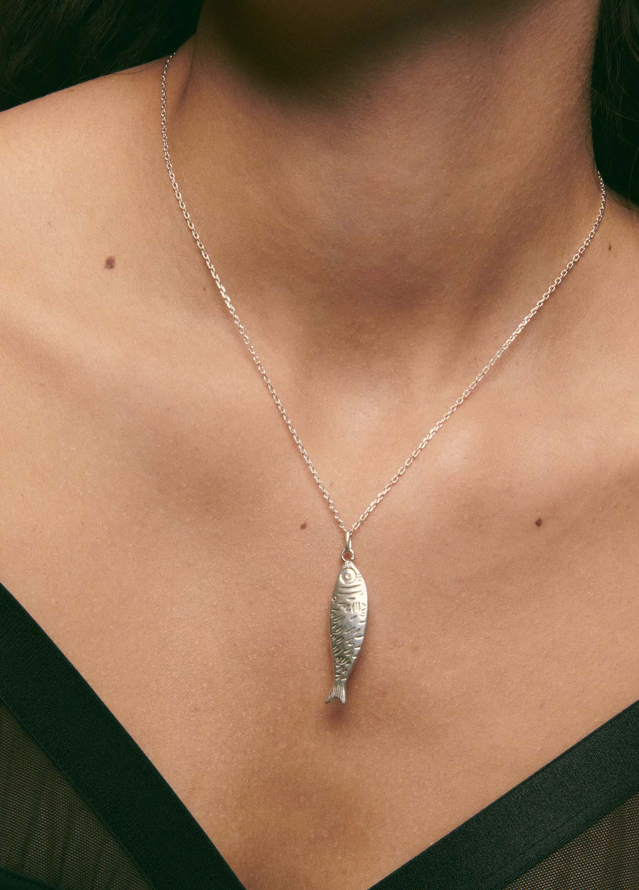 Collar Sardina Plata