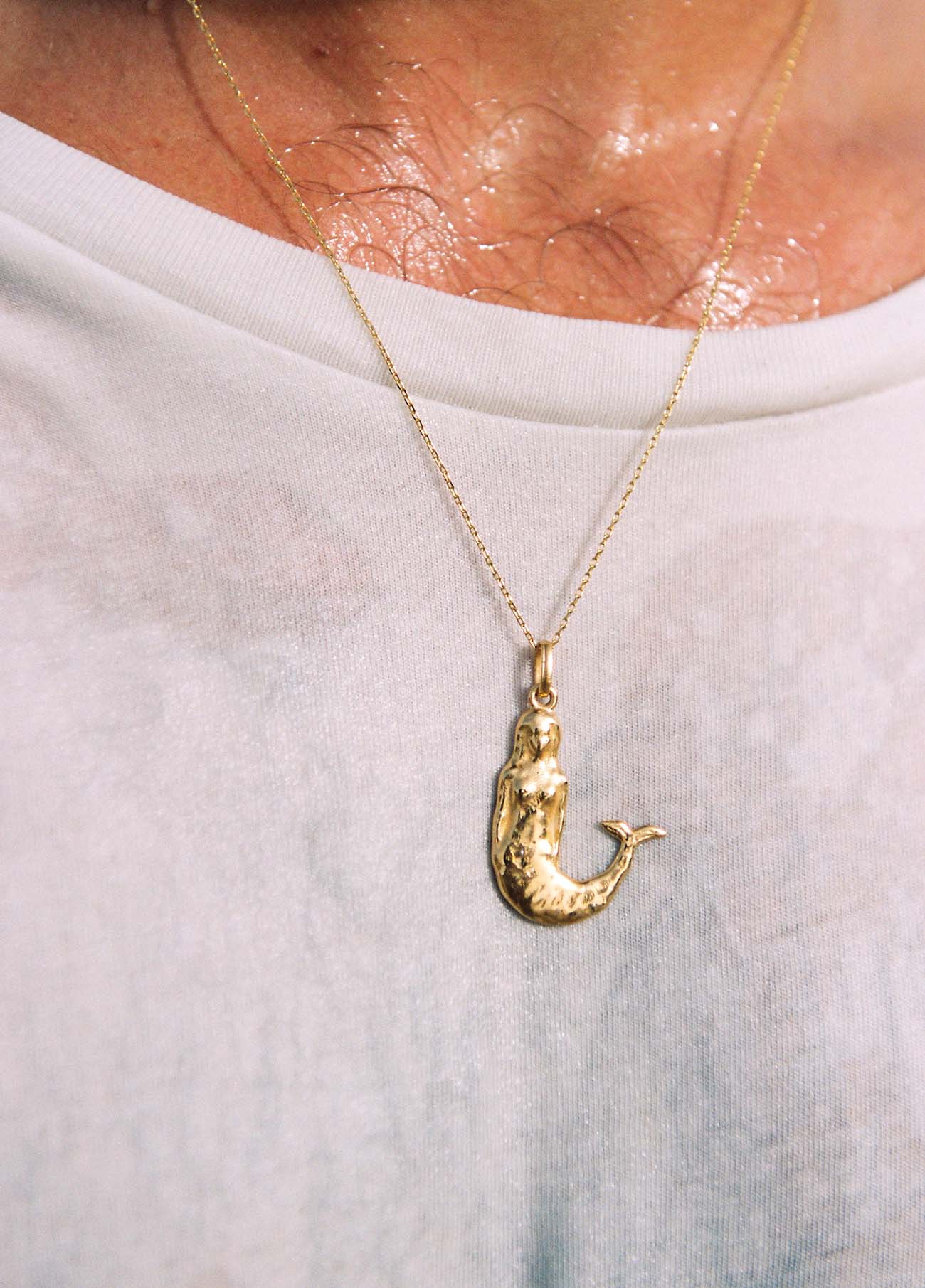 Sirena Gold Charm