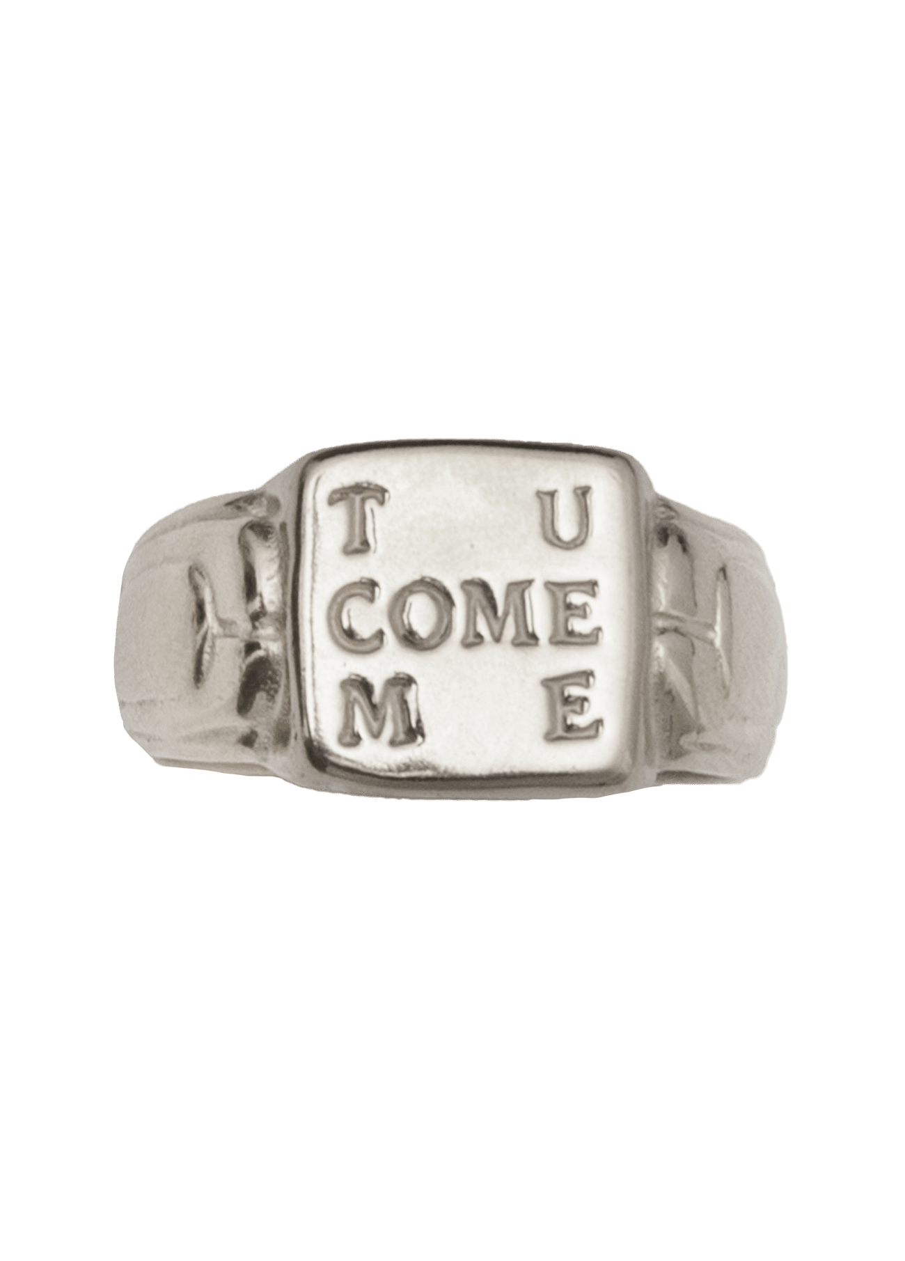 Tu Come Me Silver Ring