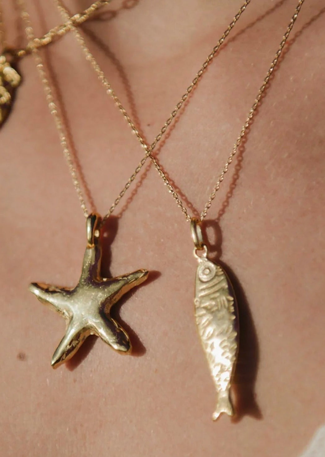 Collar Sardina Oro