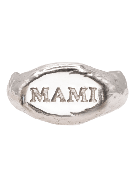 Mami Silver Signet Ring