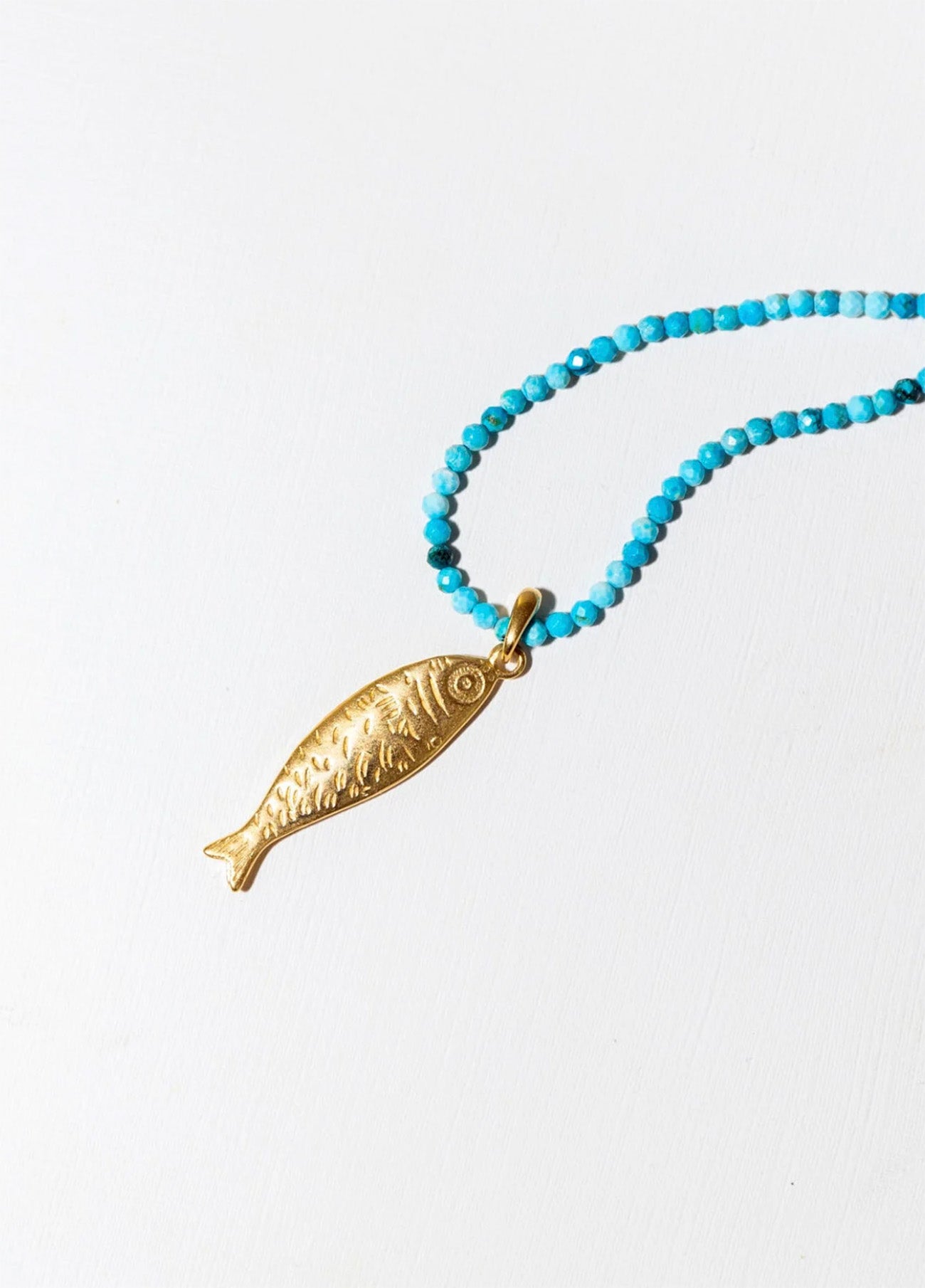 Collar Sardina Turquesa