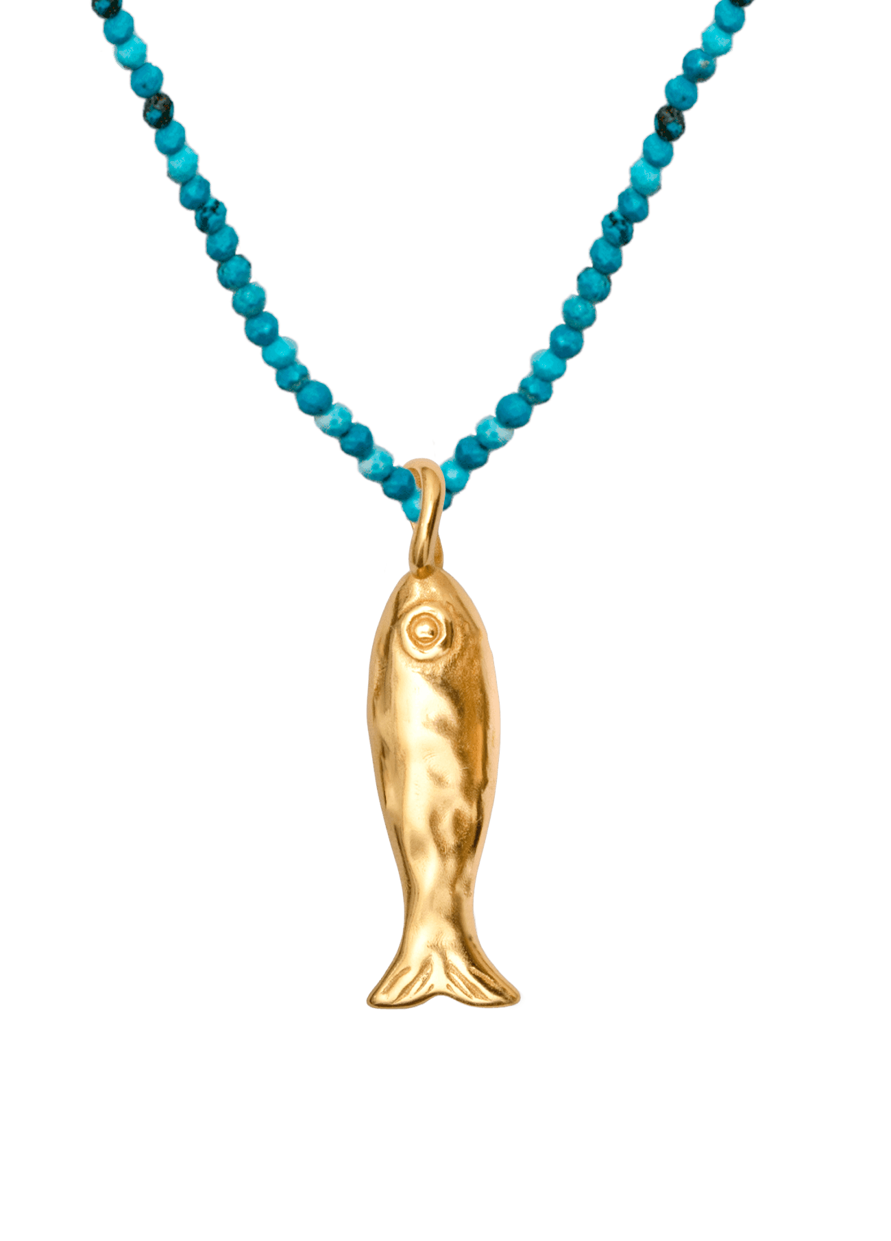 Choker Piscis Turquesa