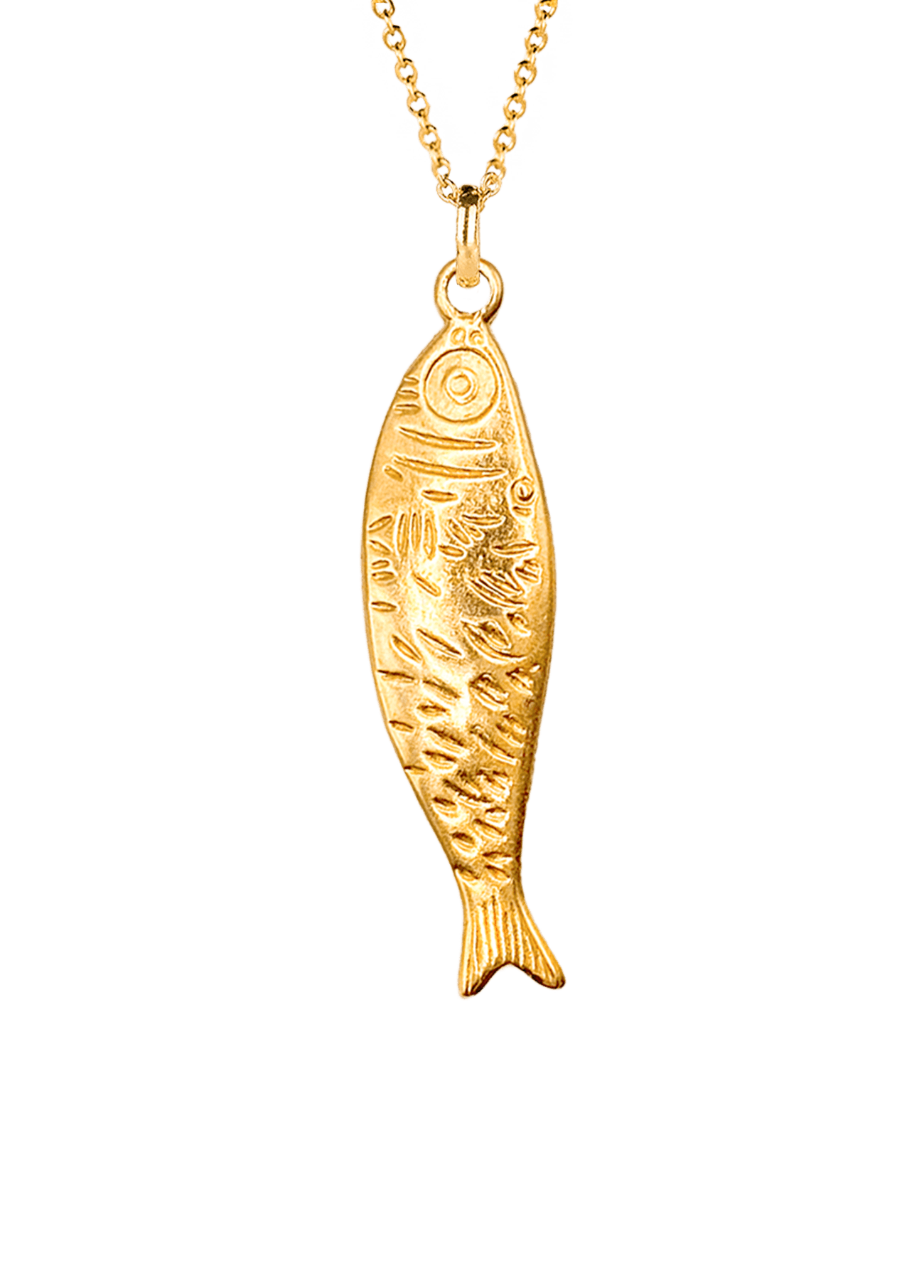 Collar Sardina Oro