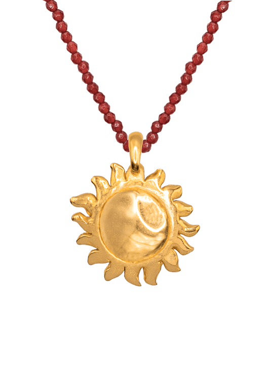 Collar Sole Mio Garnet