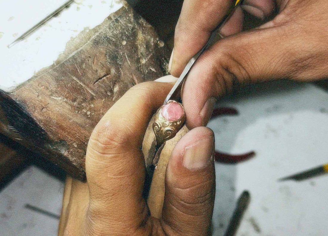 Craft Tales - Amazonite and Rhodochrosite