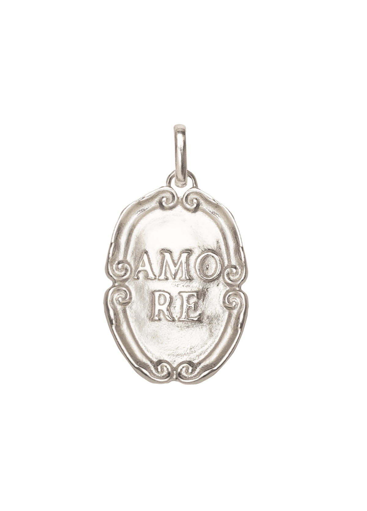 Amore Medal Silver Charm