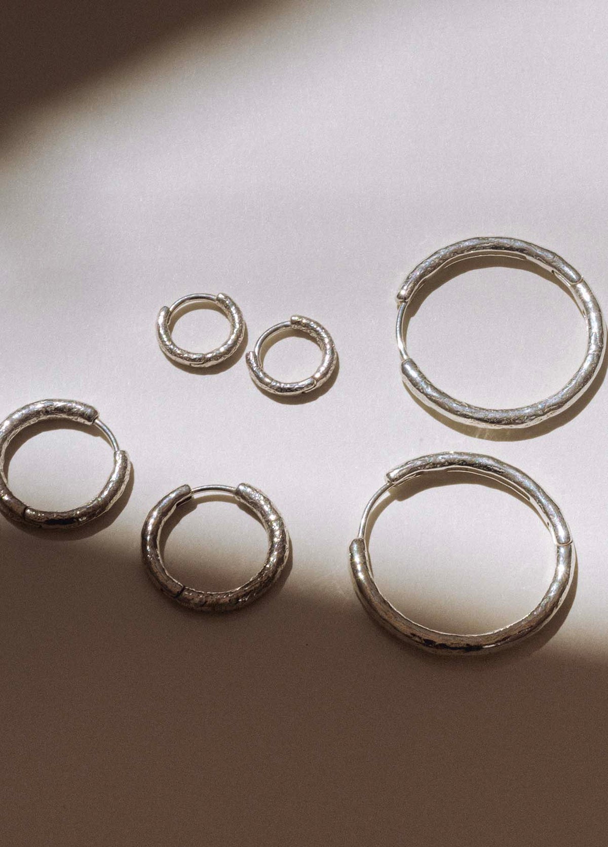 Flamenco Silver Hoops S