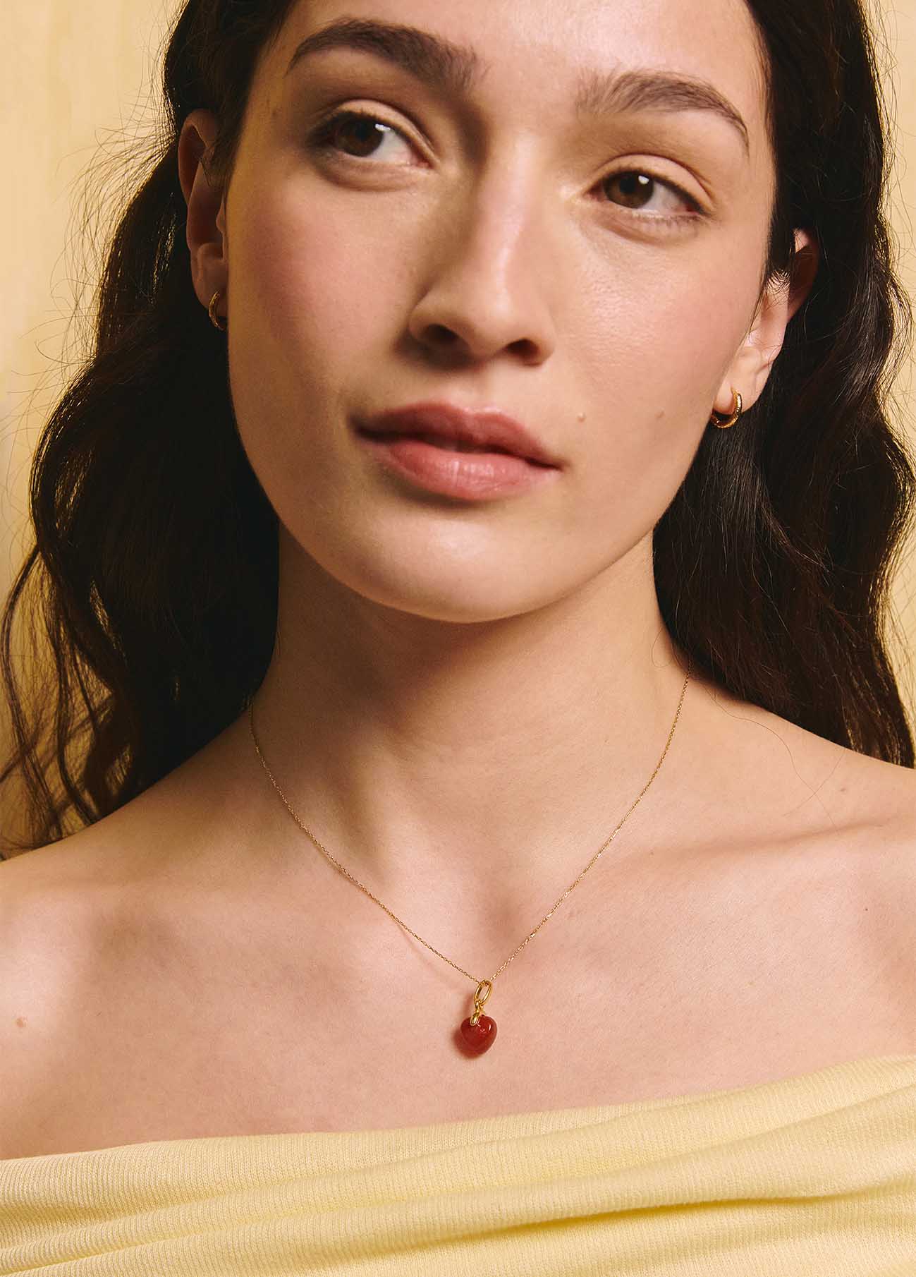 Colgante Pequeño Amor Oro Macizo