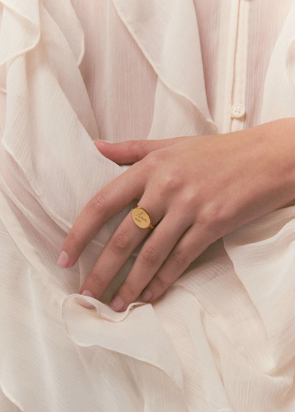 Anillo Amor mío Oro