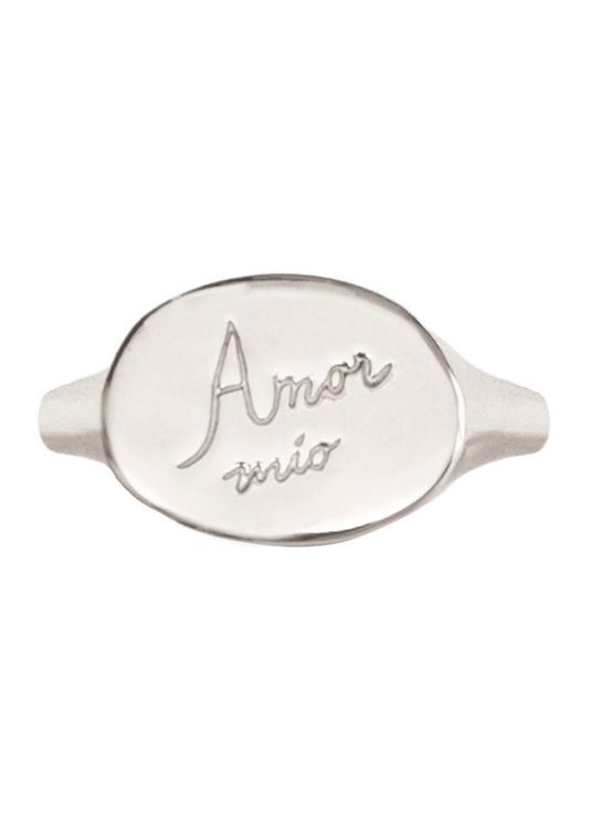 Anillo Amor mío Plata
