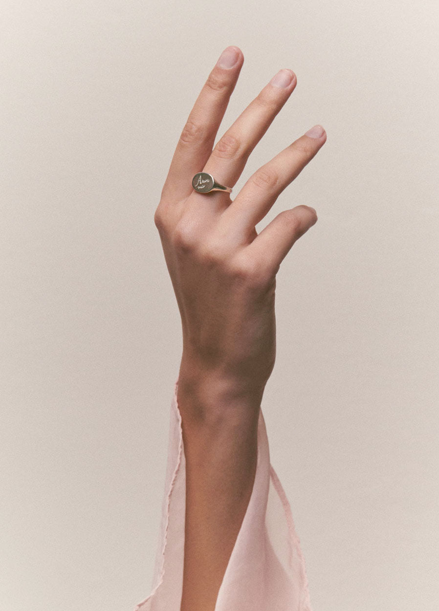 Amor Mio Ring Silver