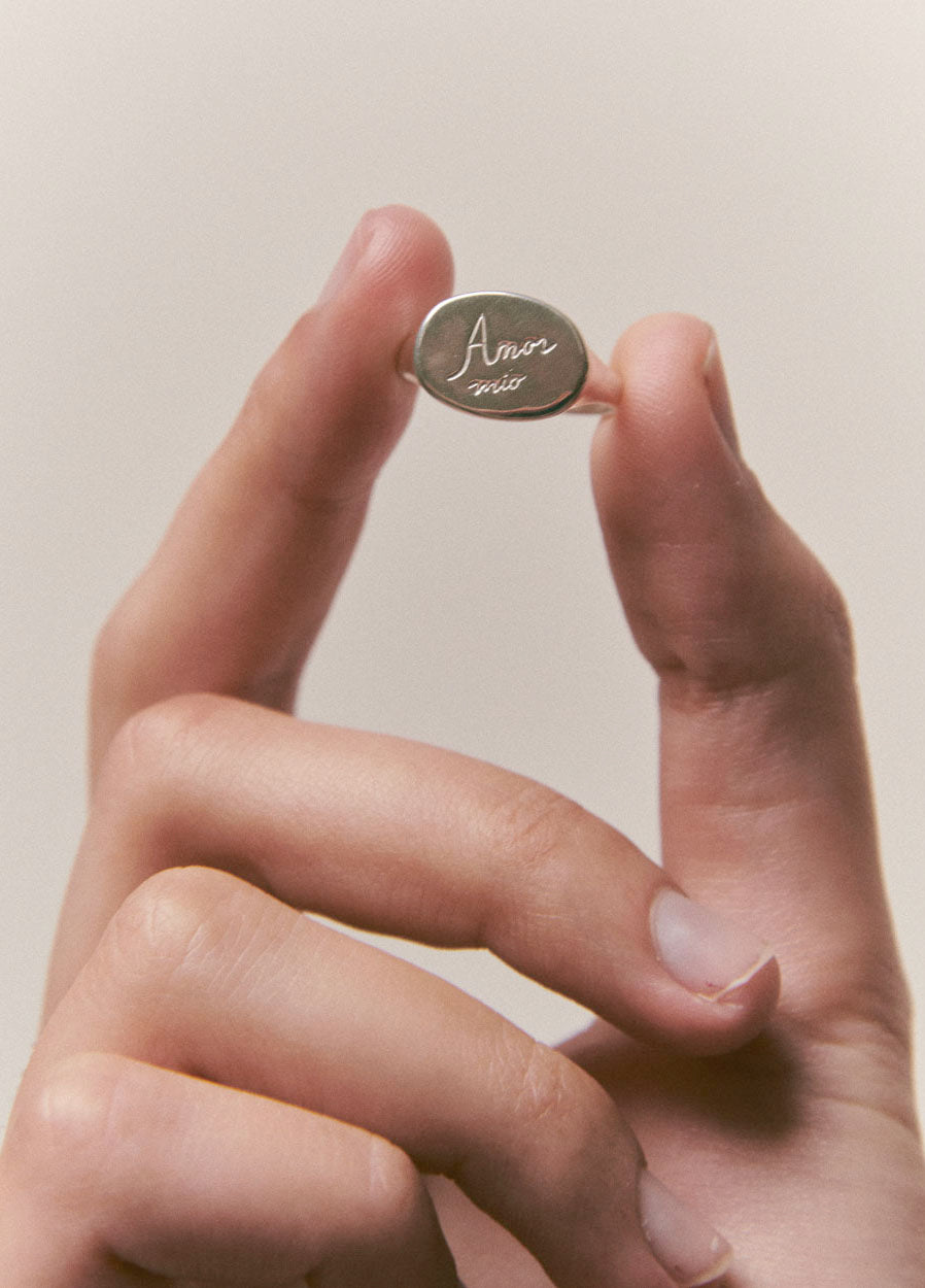 Anillo Amor mío Plata