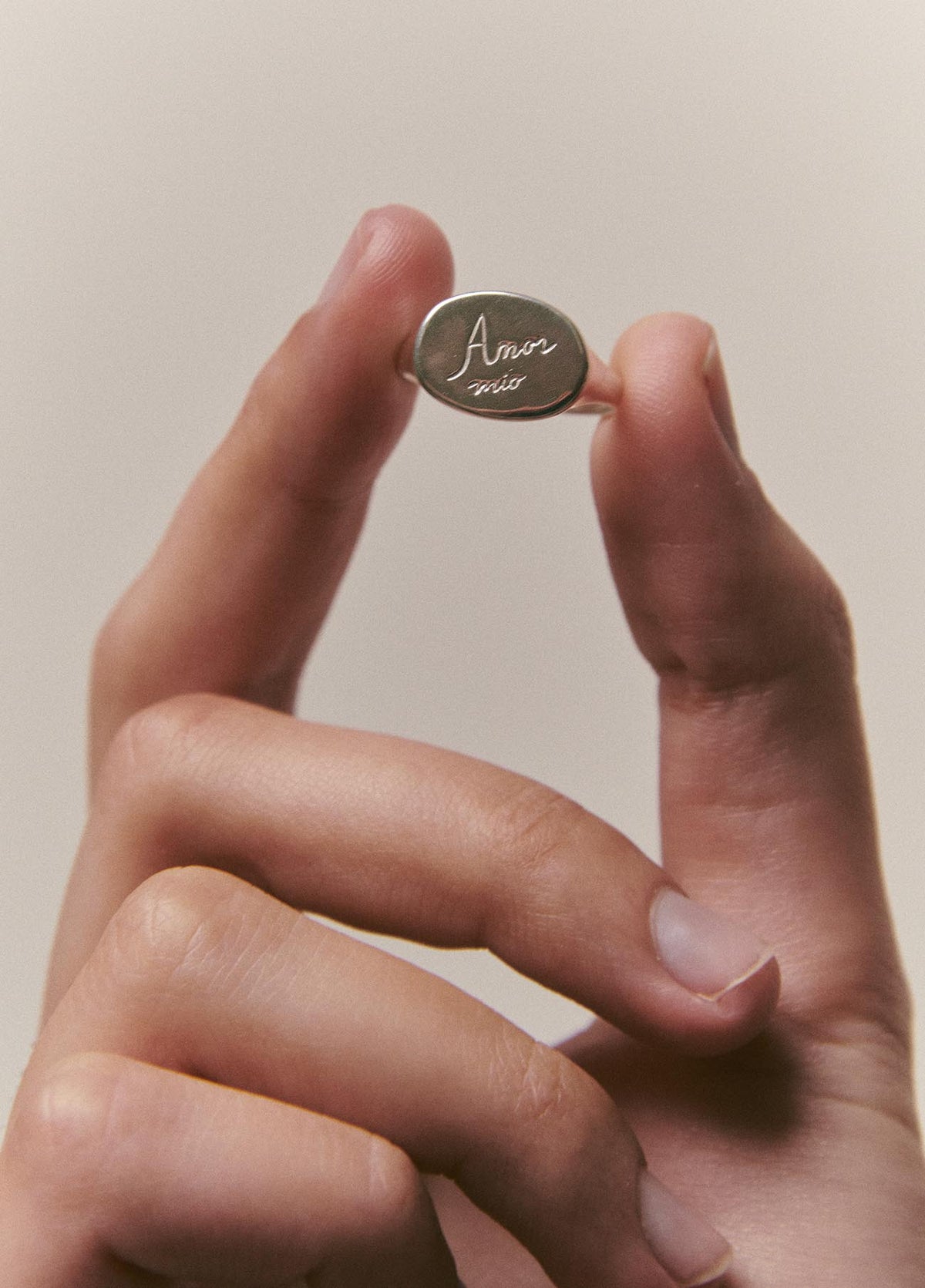 Amor Mio Ring Silver