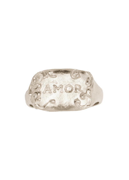 Anillo Amor Plata