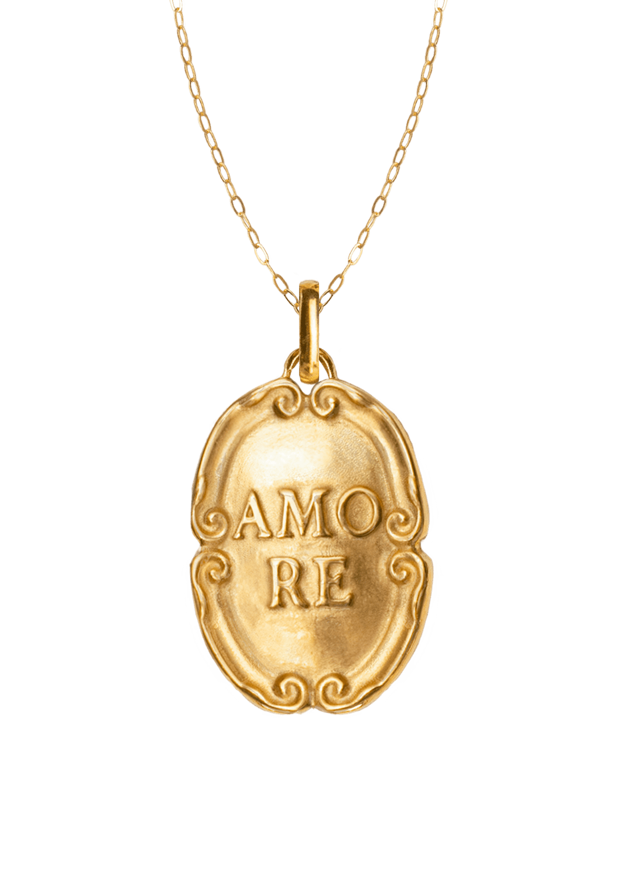 Collar Amore con Cadena Mare Oro